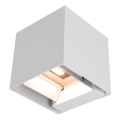 LED solcell väggbelysning med sensor LED/3W/3,7V IP65 4000K vit