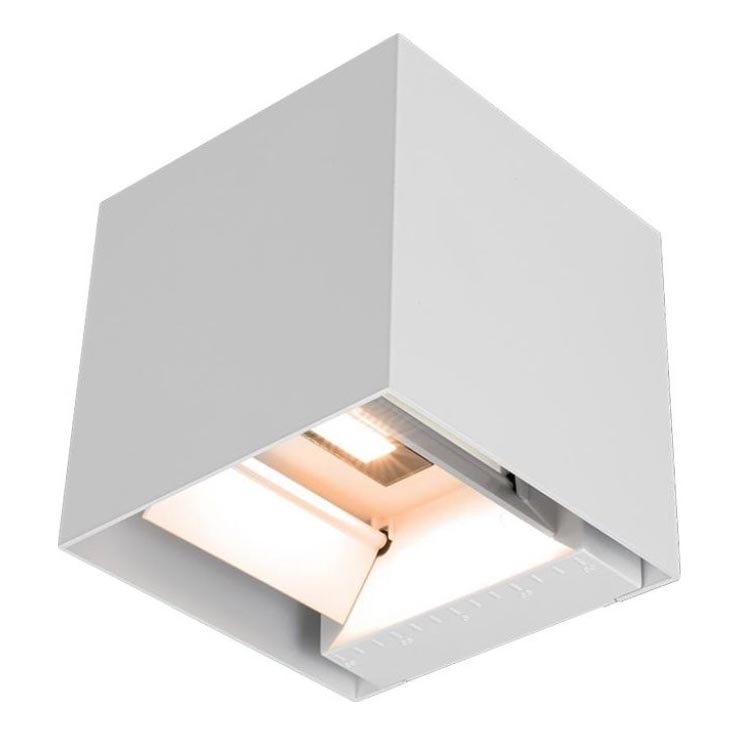 LED solcell väggbelysning med sensor LED/3W/3,7V IP65 4000K vit