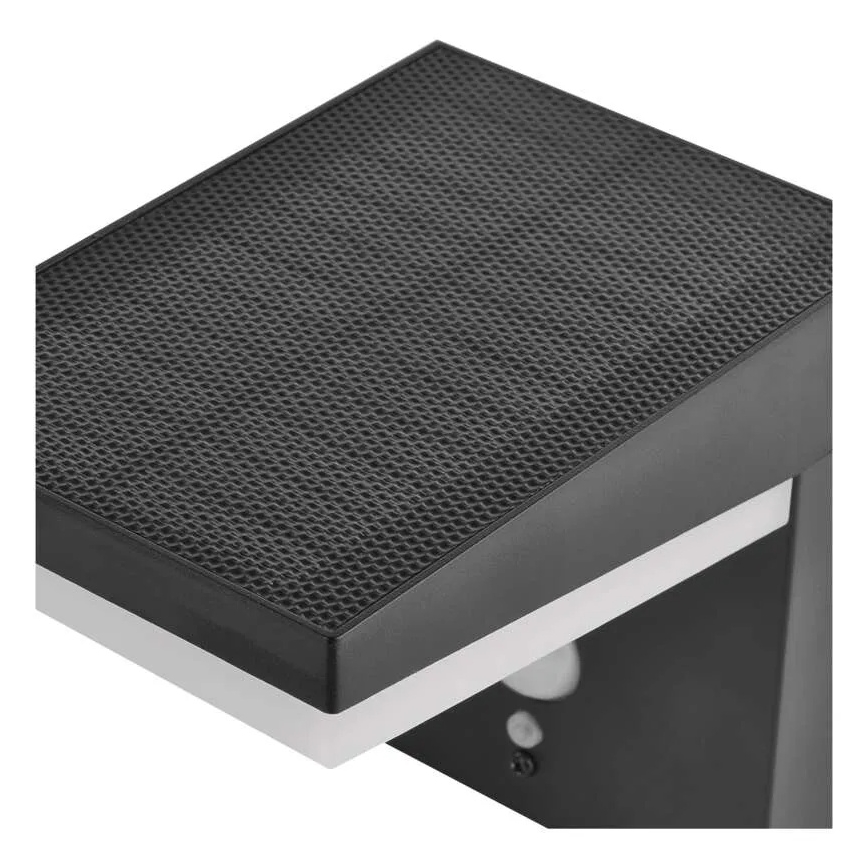 LED solcell väggbelysning med sensor LED/4,4W/3,7V 2200 mAh IP44