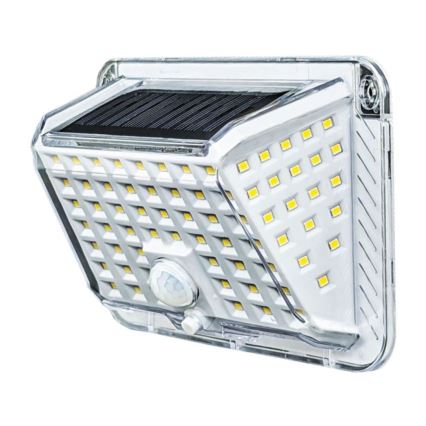 LED solcell väggbelysning med sensor LED/5W/3,7V 1200 mAh IP44