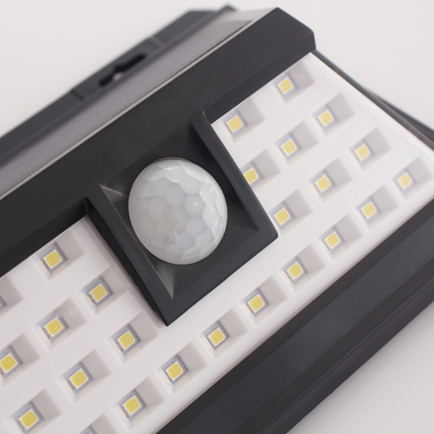 LED solcell väggbelysning med sensor LED/5W/3,7V 1800 mAh IP65