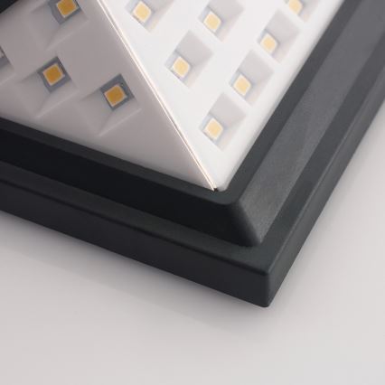 LED solcell väggbelysning med sensor LED/5W/3,7V 1800 mAh IP65
