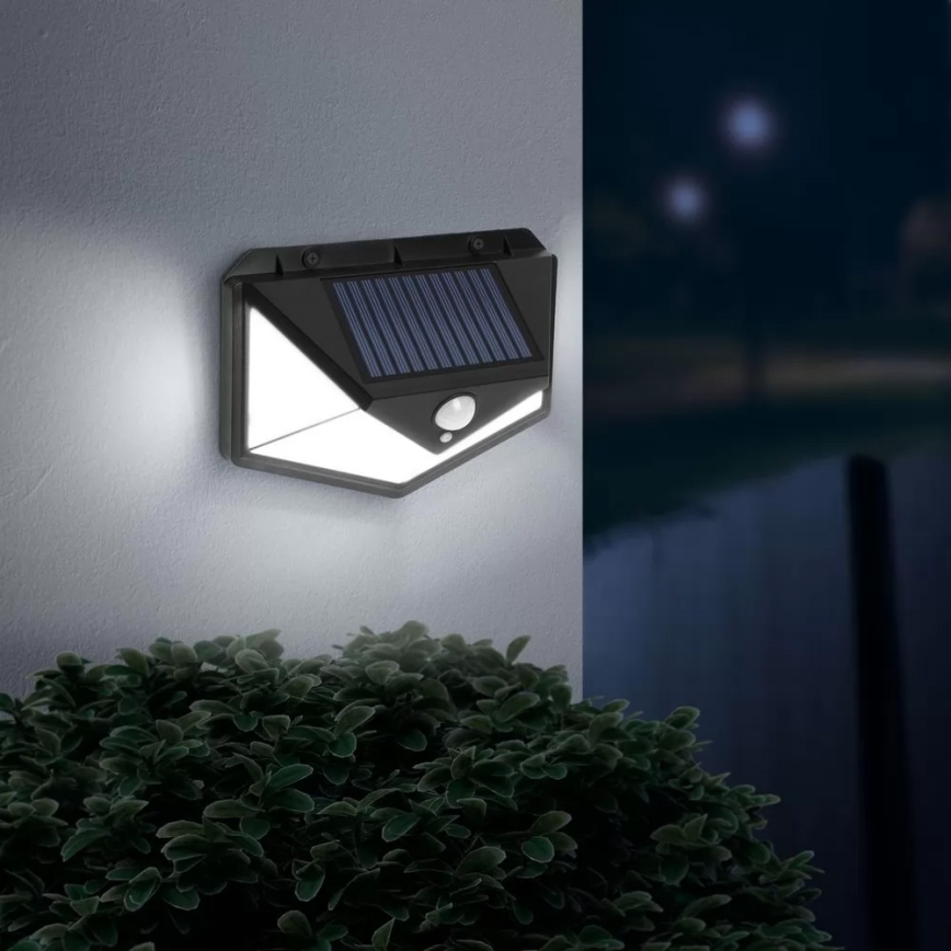 LED solcell väggbelysning med sensor LED/5W/5,5V IP65 1200 mAh