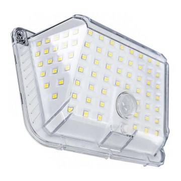 LED solcell väggbelysning med sensor LED/5W IP44