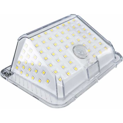 LED solcell väggbelysning med sensor LED/5W IP44