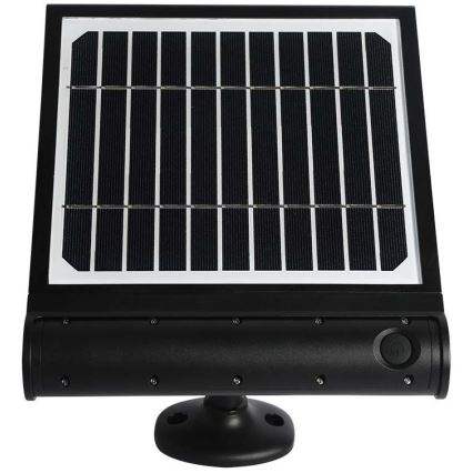 LED solcell väggbelysning med sensor LED/8W/3,7V IP65 3000K