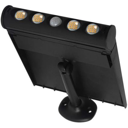 LED solcell väggbelysning med sensor LED/8W/3,7V IP65 3000K