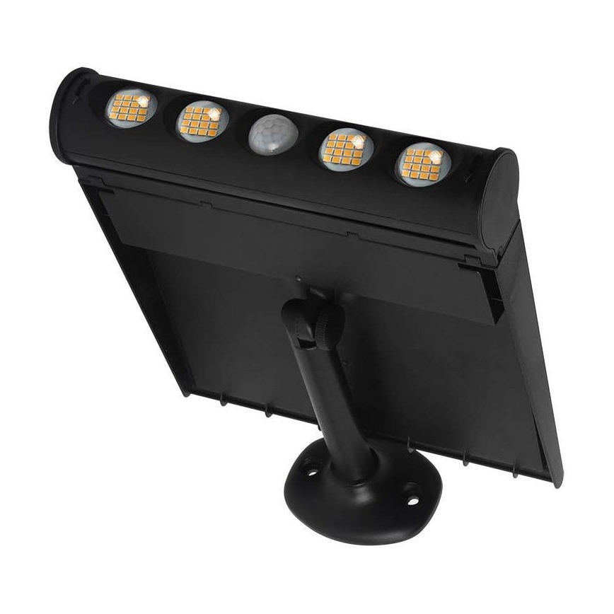 LED solcell väggbelysning med sensor LED/8W/3,7V IP65 3000K