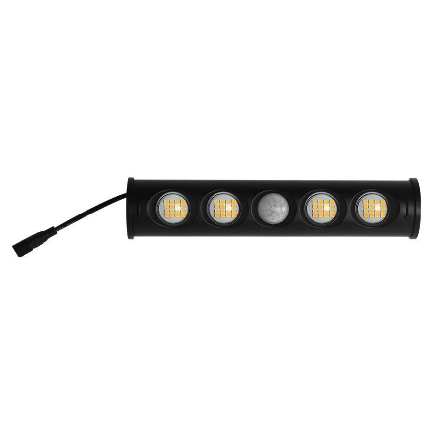 LED solcell väggbelysning med sensor LED/8W/3,7V IP65 3000K