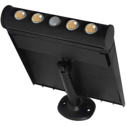 LED solcell väggbelysning med sensor LED/8W/3,7V IP65 4000K