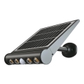 LED solcell väggbelysning med sensor LED/8W/3,7V IP65 6000K
