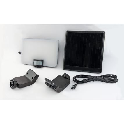 LED solcell väggbelysning med sensor LED/8W IP54