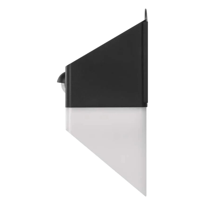 LED solcell väggbelysning med sensor LUMI LED/3,7W IP65 svart
