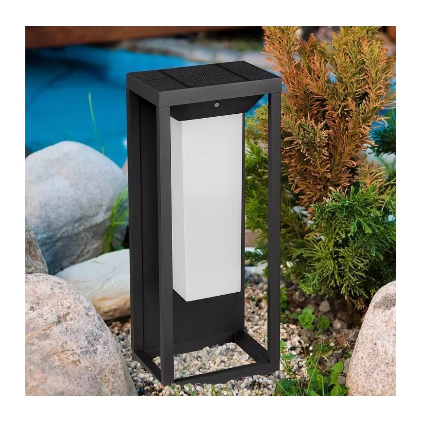LED solcell väggbelysning med sensor SAMSUNG CHIP LED/2W/3,7V IP65 2600 mAh