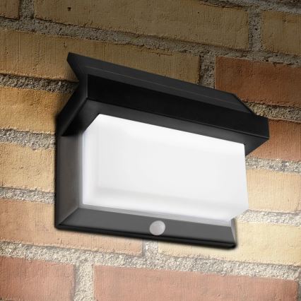 LED solcell väggbelysning med sensor TONY LED/3,7V 1800 mAh IP44