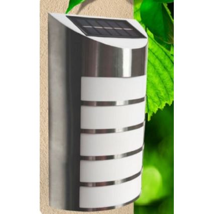 LED solcell väggbelysning SAFFO LED/3,7V 2000 mAh IP44