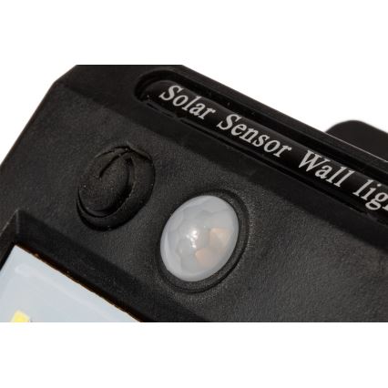LED Solcell vägglampa med sensor LED/0,55W/3,7V IP65