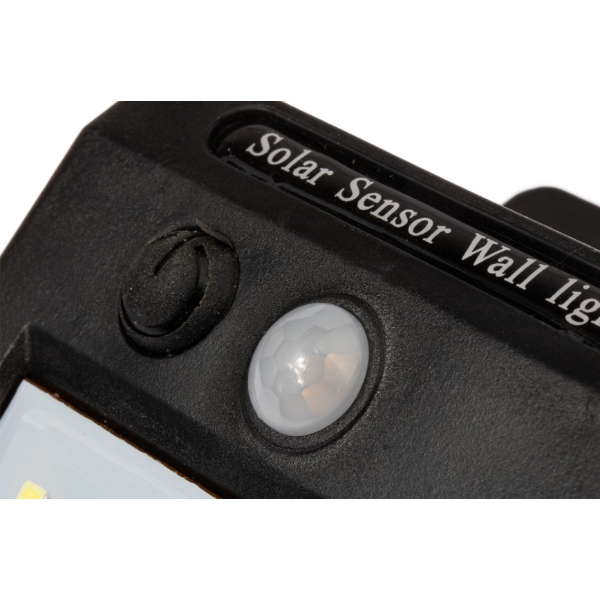 LED Solcell vägglampa med sensor LED/0,55W/3,7V IP65