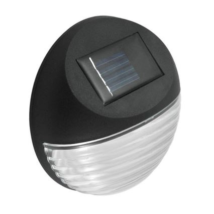 LED solcellsbelysning 2xLED/0,12W/2xAA 6500K IP44