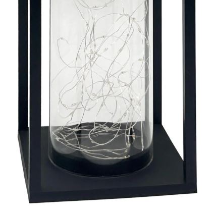 LED Solcellsbelysning GLAMOUR LED/1,2V 600 mAh IP44 svart