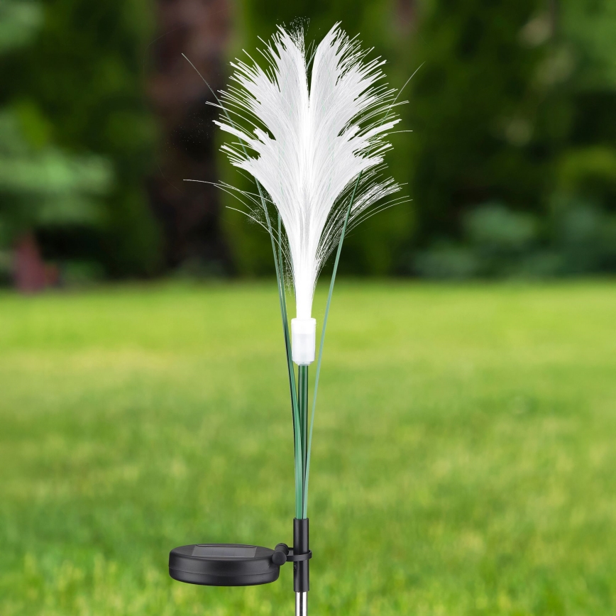 LED Solcellsbelysning GRASS LED/1,2V 3000K 600 mAh IP44 svart