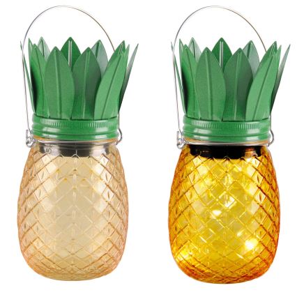 LED solcellsbelysning JAR LED/1,2V IP44 ananas
