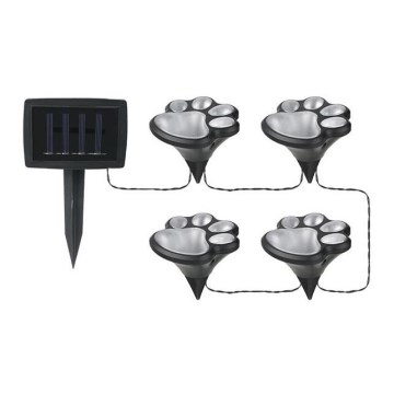 LED solcellsbelysning LED/0,14W/2V IP44 paws