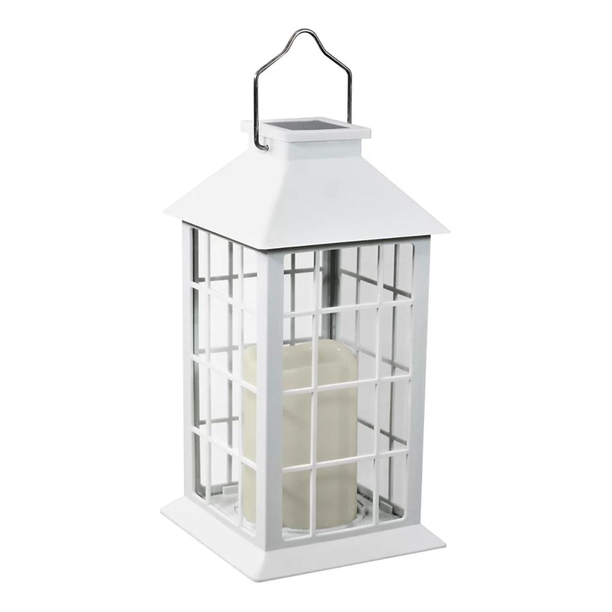LED solcellsbelysning LED/1,2V IP44 vit