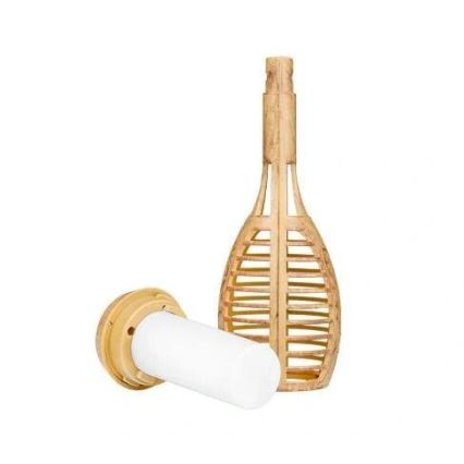 LED solcellsbelysning MINISPARK BAMBOO LED/1,8W/5,5V IP44 beige