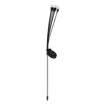 LED Solcellsbelysning MULTI LED/0,06W/1,2V 150 mAh IP44 svart