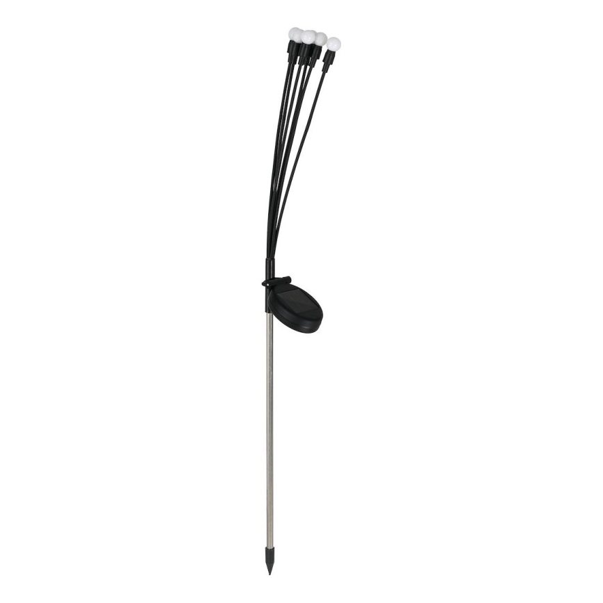 LED Solcellsbelysning MULTI LED/0,06W/1,2V 150 mAh IP44 svart
