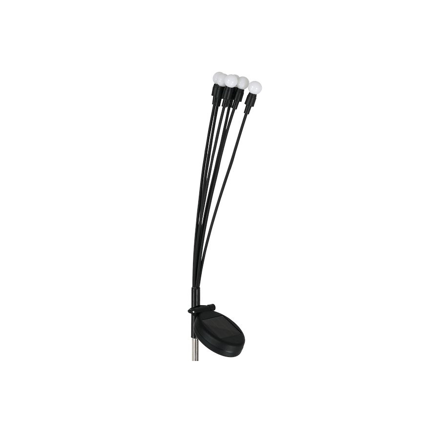 LED Solcellsbelysning MULTI LED/0,06W/1,2V 150 mAh IP44 svart