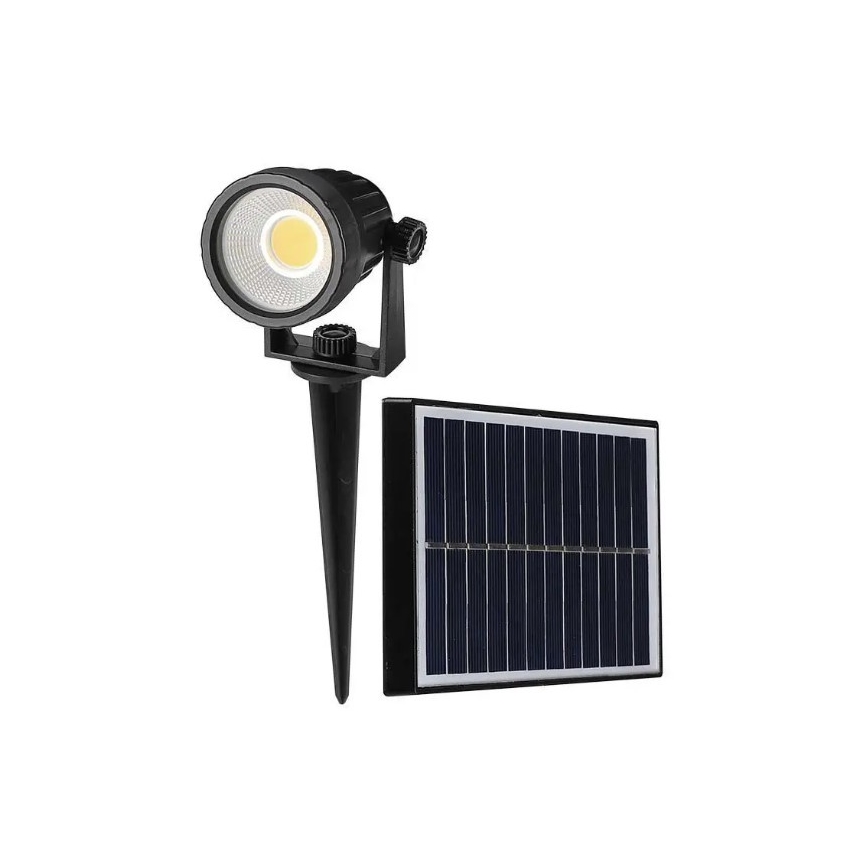LED Solcellsbelysning  SPIKE LED/2W/5,5V IP65 3000K
