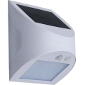 LED solcellsdriven vägglampa med sensor LED/3W/3,7V 3000/4000K 1200 mAh IP54 vit