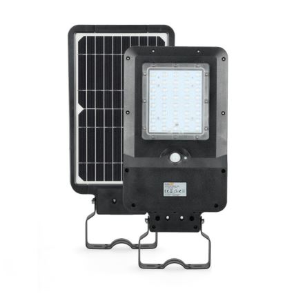 LED-solcellsgatlampa med sensor STREET LED/15W/7,4V 4000K IP65 5400 mAh