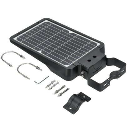 LED-solcellsgatlampa med sensor STREET LED/15W/7,4V 4000K IP65 5400 mAh