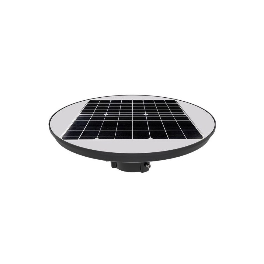 LED Solcellsgatulampa med sensor LED/10W/3,2V IP65 4000K + fjärrkontroll