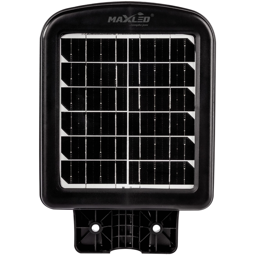 LED Dimbar gatubelysning med sensor LED/150W/6V 6500K IP65 svart + fjärrkontroll
