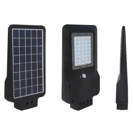 LED Solcellsgatulampa med sensor LED/15W/7,4V 4000K IP65 10800 mAh