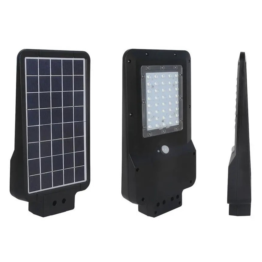 LED Solcellsgatulampa med sensor LED/15W/7,4V 4000K IP65 10800 mAh