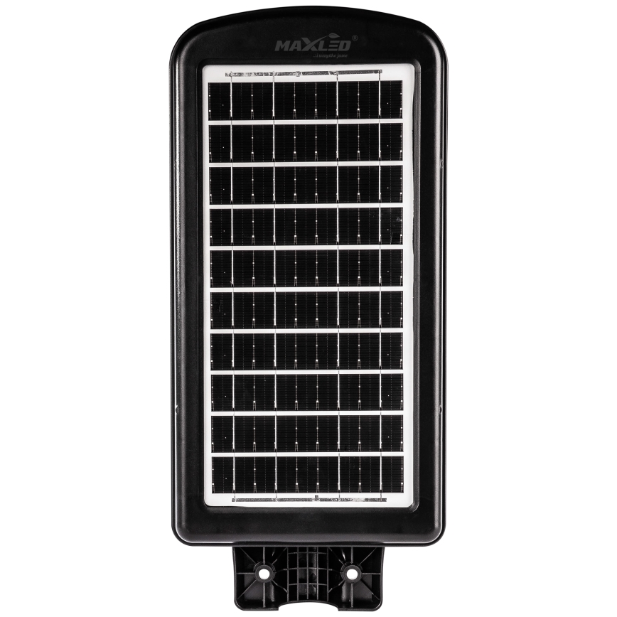 LED Dimbar gatubelysning med sensor LED/180W/6V 6500K IP65 svart + fjärrkontroll