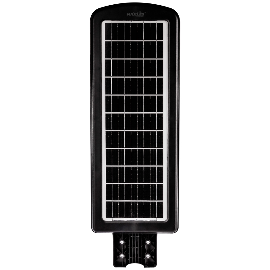 LED Dimbar gatubelysning med sensor LED/300W/6V 6500K IP65 svart + fjärrkontroll