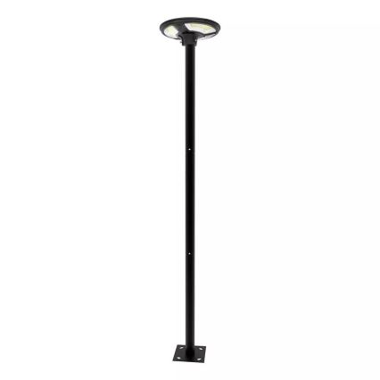 LED Solcellsgatulampa med sensor LED/7,5W/3,2V IP65 4000K 15000 mAh + fjärrkontroll