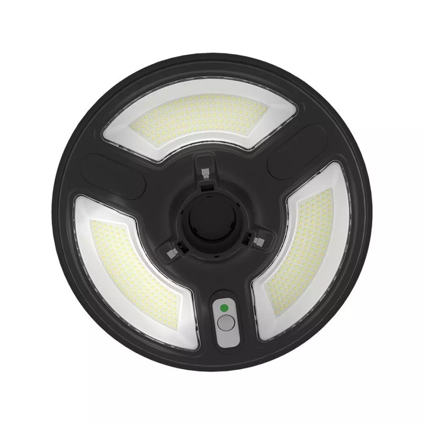 LED Solcellsgatulampa med sensor LED/7,5W/3,2V IP65 4000K 15000 mAh + fjärrkontroll