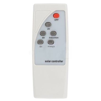 LED Solcellsgatulampa med sensor LED/7,5W/3,2V IP65 4000K 15000 mAh + fjärrkontroll