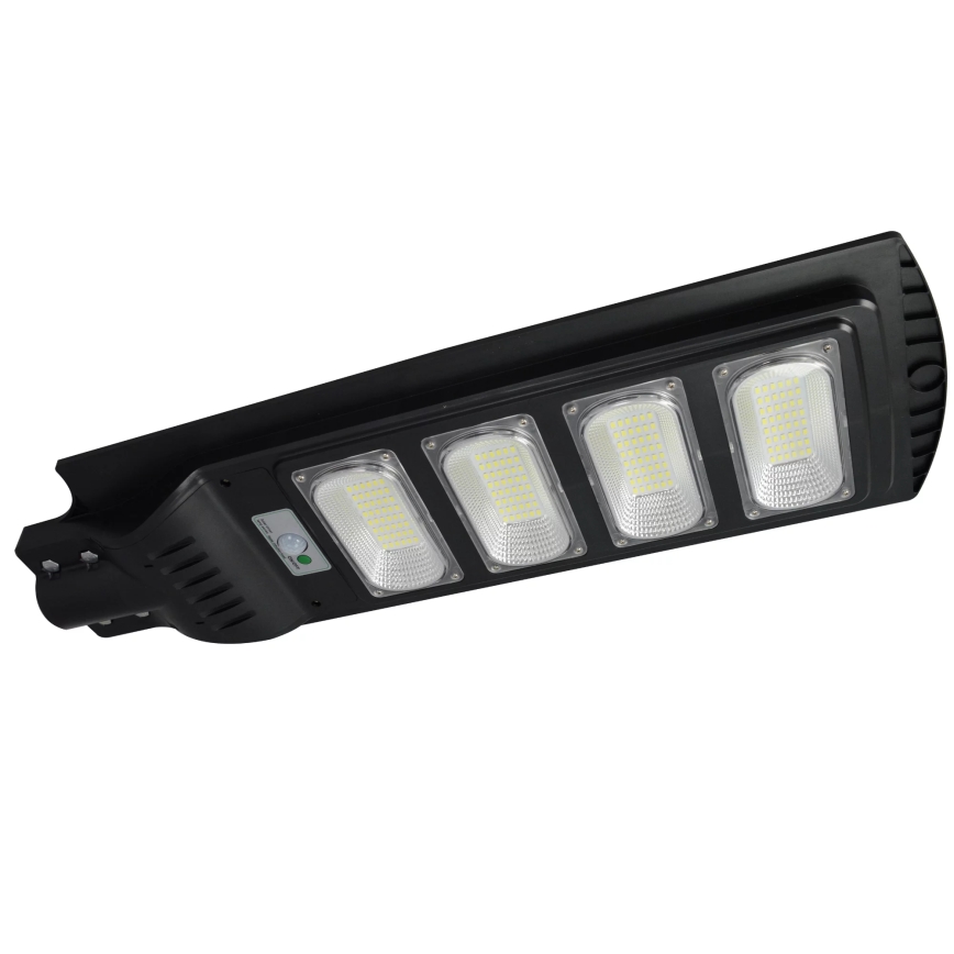 LED Solcellsgatulampa med sensor STREET LED/15W/3,2V 15000 mAh IP65 + fjärrkontroll