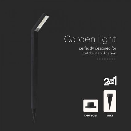 LED solcellslampa 2 i 1 LED/1,5W/3,7V IP65 1500 mAh