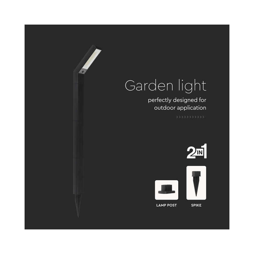 LED solcellslampa 2 i 1 LED/1,5W/3,7V IP65 1500 mAh
