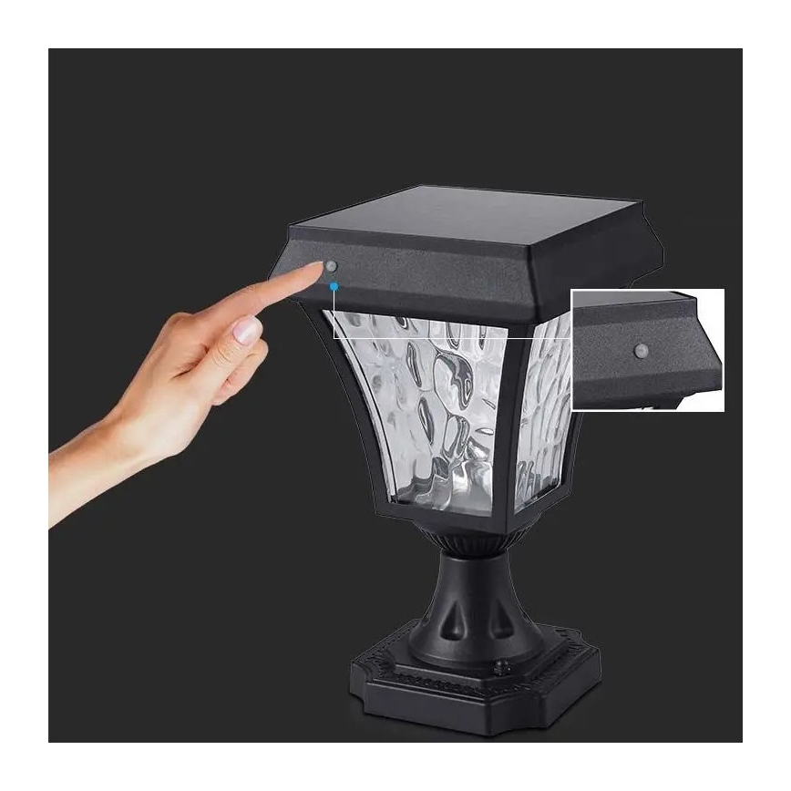 LED solcellslampa 3i1 LED/2W/5,5V 3000K/6000K IP65 2200 mAh