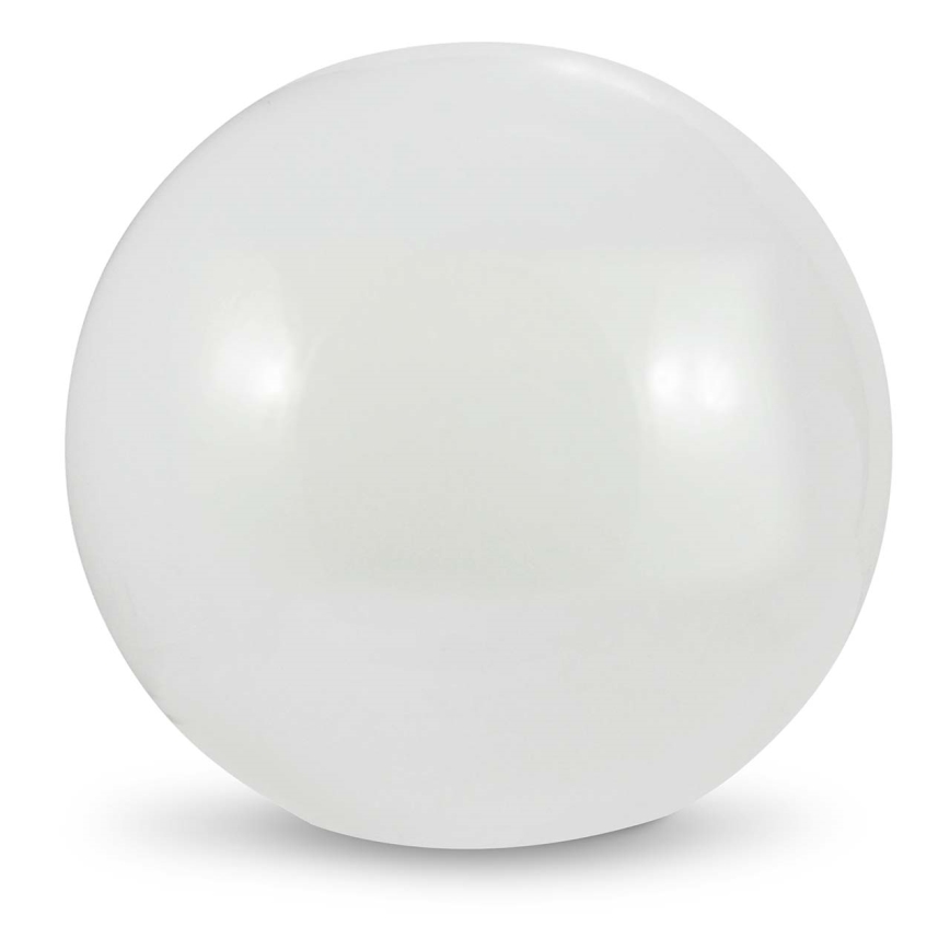 LED solcellslampa BALL LED/3,7V 2000 mAh diameter 50 cm IP65 vit